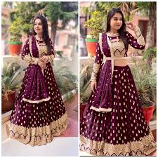 লেহেঙ্গা ড্রেস (Lehenga) image