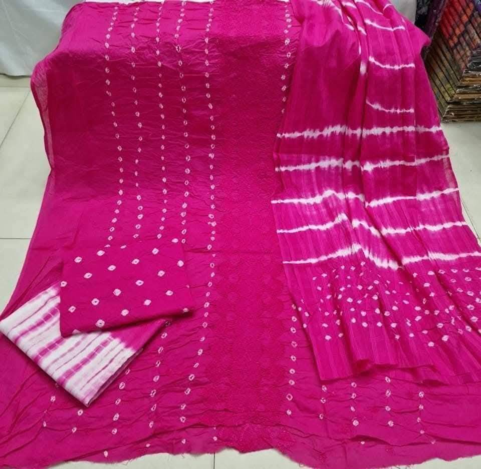স্টার সিকুয়েন্স কৃষ্ণকলি বাটিক ( Dimorphotheca Magenta )
