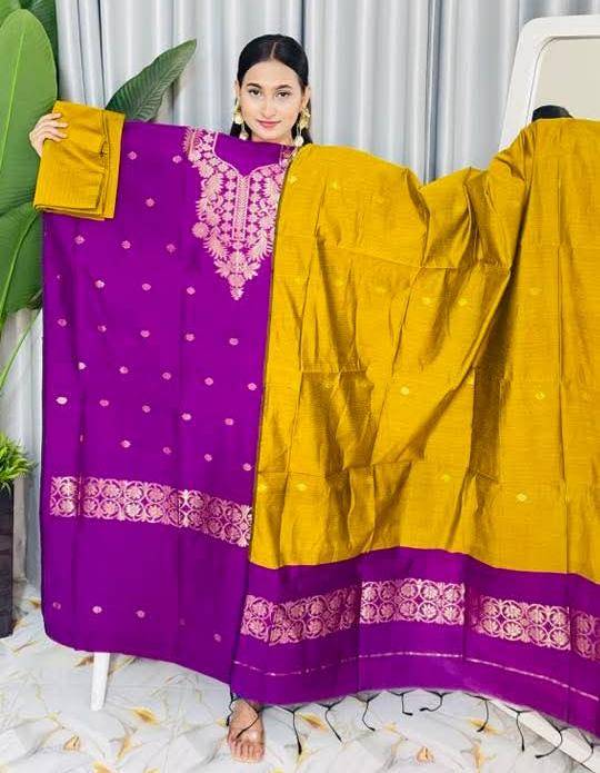জামদানি থ্রি পিস